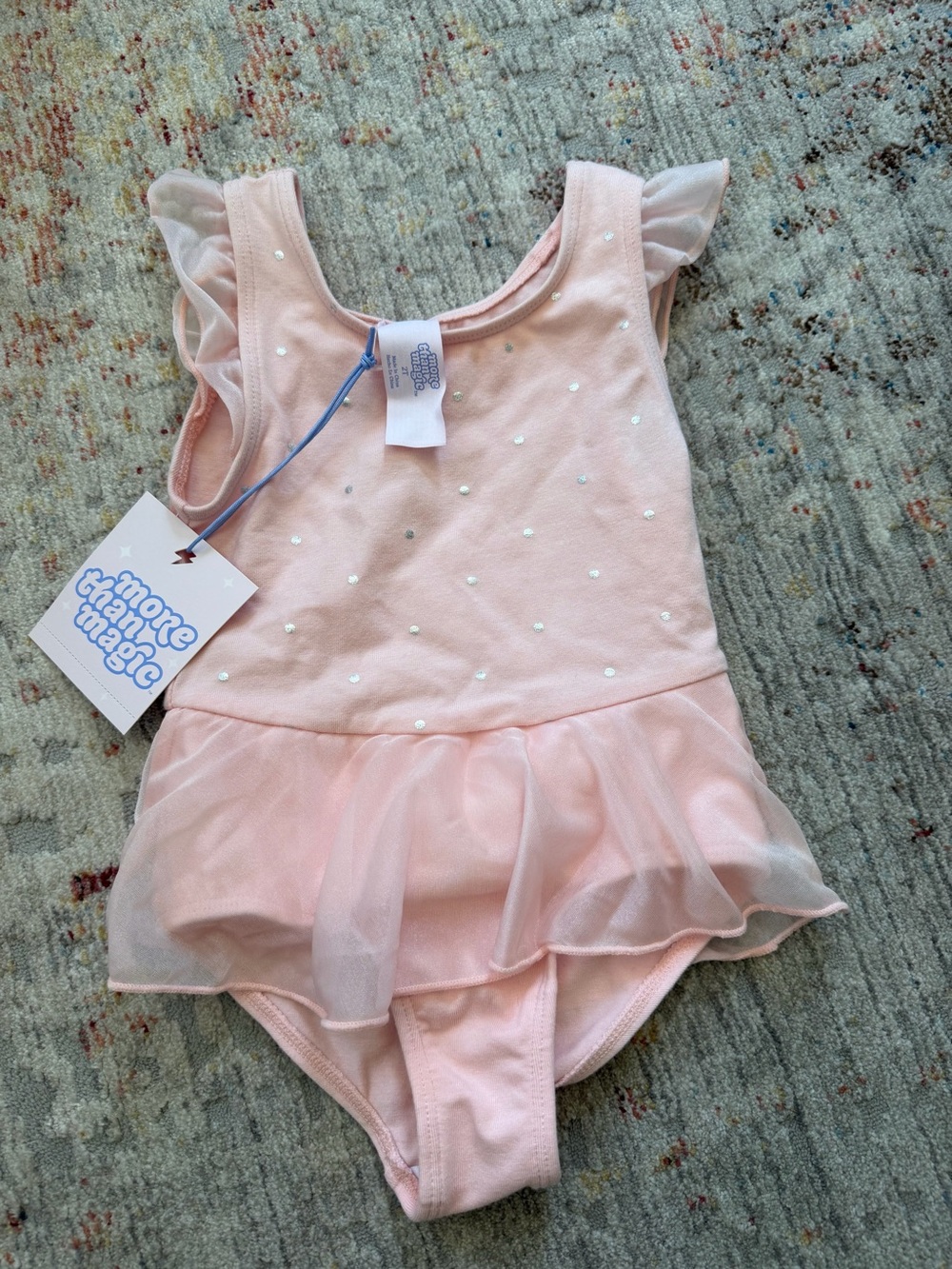 More Than Magic Pink Ballet Leotard Tutu 2T NWT
